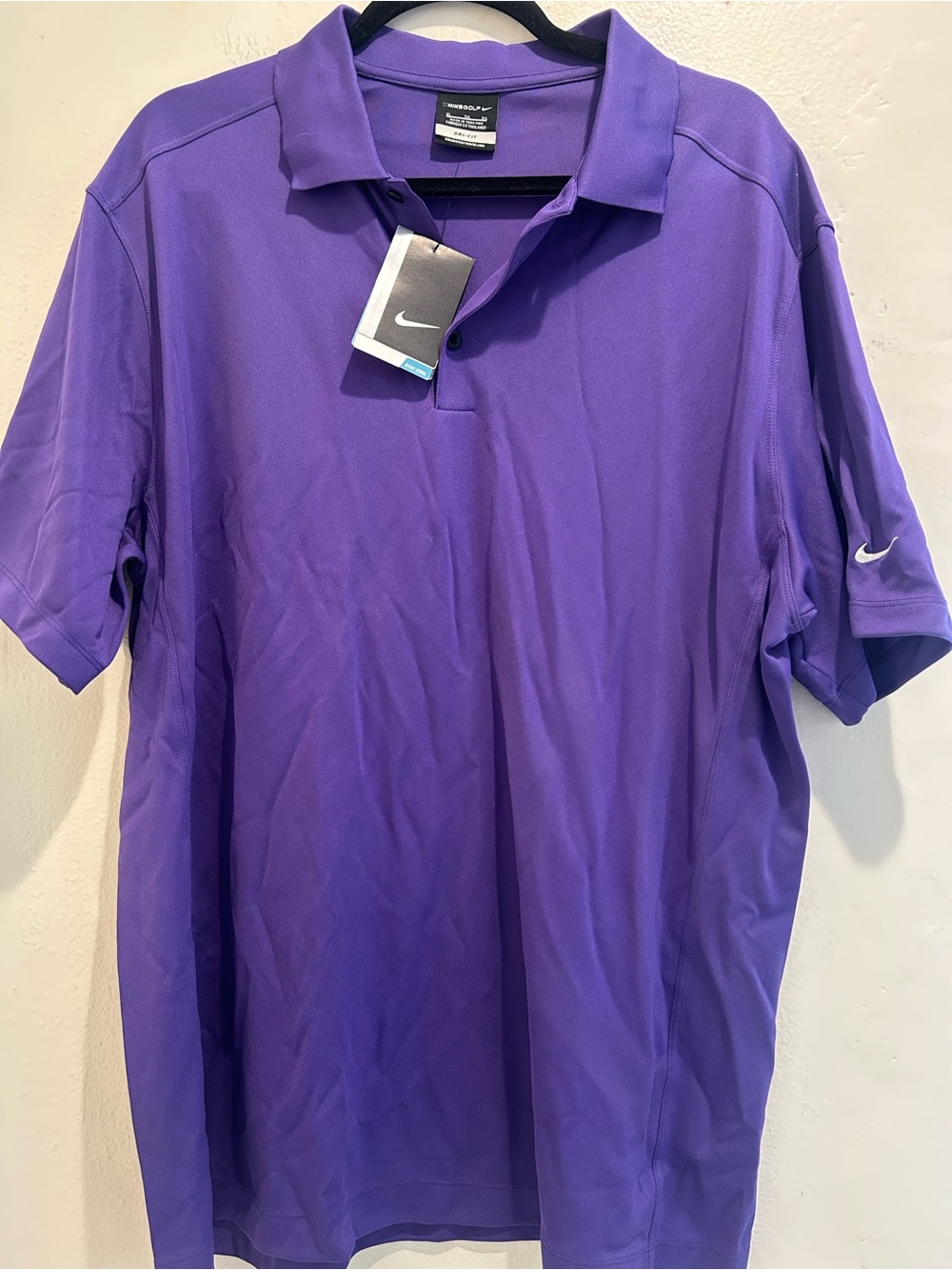 Nike Men’s Purple Dri-FIT Polo